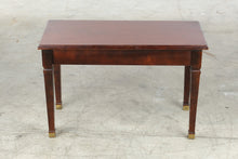 Load image into Gallery viewer, Mahogany Piano Bench with Storage