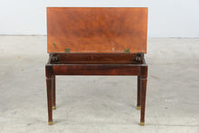 Load image into Gallery viewer, Mahogany Piano Bench with Storage