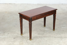 Load image into Gallery viewer, Mahogany Piano Bench with Storage