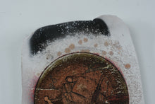 Load image into Gallery viewer, Patrick Crabb Ceramic Pictograph Plate 1989 Signed Wall Art Elaine Horwitch Gallery