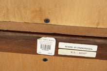 Load image into Gallery viewer, Pier 1 Solid Wood Wine Cabinet Hutch 55 Inch Triple Storage Unit