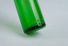 Load image into Gallery viewer, Vintage Pilot Green Glass Soda Bottle Greenville NC Embossed Star Design