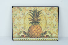 Load image into Gallery viewer, Pimpernel Pineapple Placemats Set of 4 Cork Backed Pamela Gladding 16 x 12