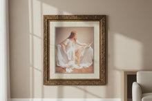 Load image into Gallery viewer, Edson Campos Spring Promise Framed Print Romantic Figurative Woman Artwork 40x45