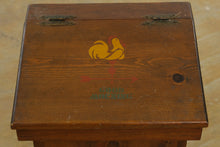 Load image into Gallery viewer, Good Morning Rooster Wooden Trash Can Country Farmhouse 26 Inch