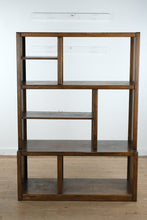 Load image into Gallery viewer, Geometric Solid Wood Shelving Unit / Bookcase