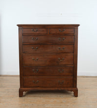Load image into Gallery viewer, Solid Pine Tall Dresser Chest with Dovetail Drawers and Traditional Styling
