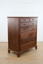 Load image into Gallery viewer, Solid Pine Tall Dresser Chest with Dovetail Drawers and Traditional Styling
