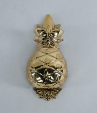 Load image into Gallery viewer, Brasscrafters Portugal Solid Brass Pineapple Door Knocker 9” Hollywood Regency