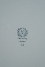 Load image into Gallery viewer, Pair of Winterling Germany 10" Fruit Plates – Pineapple & Strawberries – Gold Rim, Mix & Match Set