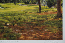 Load image into Gallery viewer, Richard Chorley “Pinehurst Number Two, 5th Hole” Limited Edition Framed Golf Art Print – Signed & Numbered