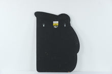 Load image into Gallery viewer, David Marshall 1989 Postmodern Pink Black Art Glass Wall Mirror 37 x 25