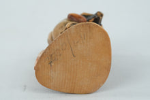 Load image into Gallery viewer, Wooden Carved Pipers Figurine