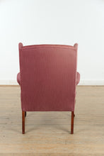 Load image into Gallery viewer, Plum Perfect Queen Anne Wingback Chair