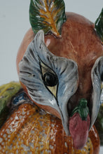 Load image into Gallery viewer, Vintage Italian Ceramic Owl Figurine – Hand-Painted Discovery by Wildwood 15" Tall