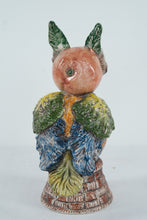 Load image into Gallery viewer, Vintage Italian Ceramic Owl Figurine – Hand-Painted Discovery by Wildwood 15" Tall