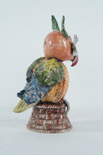 Load image into Gallery viewer, Vintage Italian Ceramic Owl Figurine – Hand-Painted Discovery by Wildwood 15" Tall