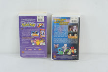 Load image into Gallery viewer, Pokemon VHS Lot Mewtwo Returns and The First Movie Warner Bros Clamshell