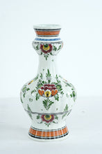 Load image into Gallery viewer, Hand-Painted Dutch Polychrome Ceramic Vases – Matching Pair