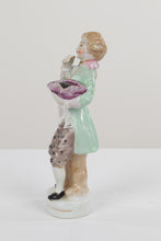Load image into Gallery viewer, Porcelain Man Holding His Hat