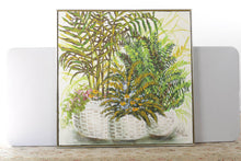 Load image into Gallery viewer, Potted Flowers Oil on Canvas by Lee Reynolds for Vanguard Galleries