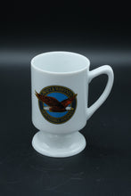 Load image into Gallery viewer, Pratt & Whitney Footed Coffee Mug – "Dependable Engines" Eagle Logo (3 Available)