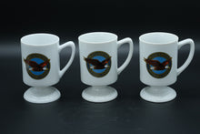 Load image into Gallery viewer, Pratt & Whitney Footed Coffee Mug – "Dependable Engines" Eagle Logo (3 Available)