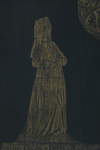 Load image into Gallery viewer, Pair Medieval Monument Brasses St Marys Church Beddington Surrey Framed Prints