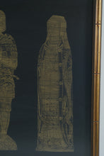 Load image into Gallery viewer, Pair Medieval Monument Brasses St Marys Church Beddington Surrey Framed Prints