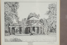 Load image into Gallery viewer, Scott Kiefer Presidential Homes Prints Set of 5 Framed Ulysses Grant Roosevelt Jefferson Hayes