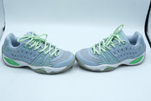 Load image into Gallery viewer, Prince T22 Womens 7 5 Tennis Shoes Gray Green Court Sneakers