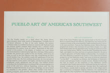 Load image into Gallery viewer, Pueblo Art of Americas Southwest Framed Educational Print Native American Pottery 14x17