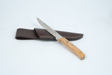Load image into Gallery viewer, Puma Slender 188381 Fixed Blade Knife with Leather Sheath – Handmade in Germany