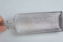 Load image into Gallery viewer, Antique Globe Medicine Company Spartanburg SC Purple Glass Medicine Bottle