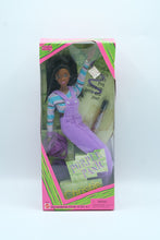 Load image into Gallery viewer, Purple Panic Christie Doll, Mattel Barbie Line, Cool Color Streaks Hair Play, Original Box