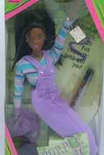 Load image into Gallery viewer, Purple Panic Christie Doll, Mattel Barbie Line, Cool Color Streaks Hair Play, Original Box