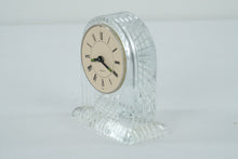 Load image into Gallery viewer, Crystal Clear Mini Clock by Quartz