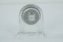 Load image into Gallery viewer, Crystal Clear Mini Clock by Quartz