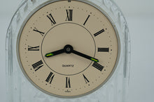 Load image into Gallery viewer, Crystal Clear Mini Clock by Quartz
