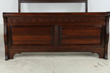 Load image into Gallery viewer, Urban Collections Queen Sleigh Bed Frame in Retreat Cherry Finish - Online Only