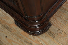 Load image into Gallery viewer, Cherry Banded Queen Size High Back Bed