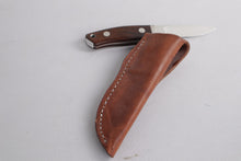 Load image into Gallery viewer, R.A Rotella Small Hunting Knife & Leather Sheath