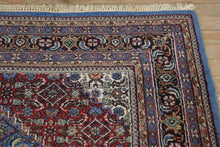 Load image into Gallery viewer, Hand Knotted Indo Persian Style Wool Area Rug with Bidjar Inspired Medallion