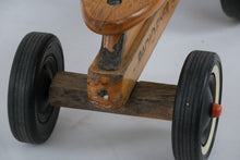 Load image into Gallery viewer, Vintage Radio Flyer Wooden Tricycle Ride-On – Classic Hard Maple Construction