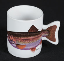 Load image into Gallery viewer, Vintage Rainbow Trout Fish Coffee Mug – 1990