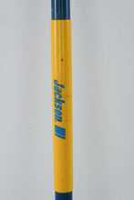 Load image into Gallery viewer, Jackson Steel Bow Rake Blue Yellow Fiberglass Handle 16 Tine Garden Tool