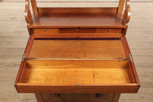 Load image into Gallery viewer, Rare Flip Front Secretary with Upper Bookshelves