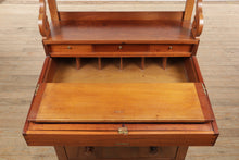 Load image into Gallery viewer, Rare Flip Front Secretary with Upper Bookshelves