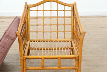 Load image into Gallery viewer, Rattan Lounge Chair with Lattice Sides and Upholstered Cushions
