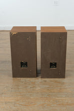 Load image into Gallery viewer, Realistic Optimus-1 Stereo Speakers – Classic 1960s Walnut Cabinets – Tested & Adjustable High/Low Controls